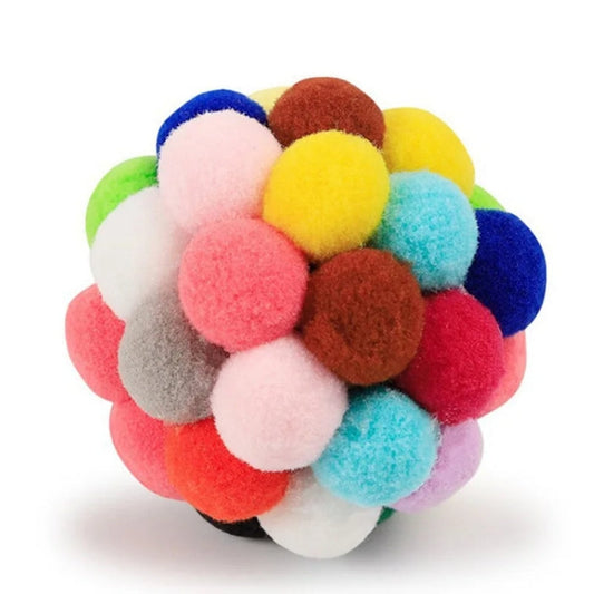 Balle en Peluche Élastique « Cloche Douce »